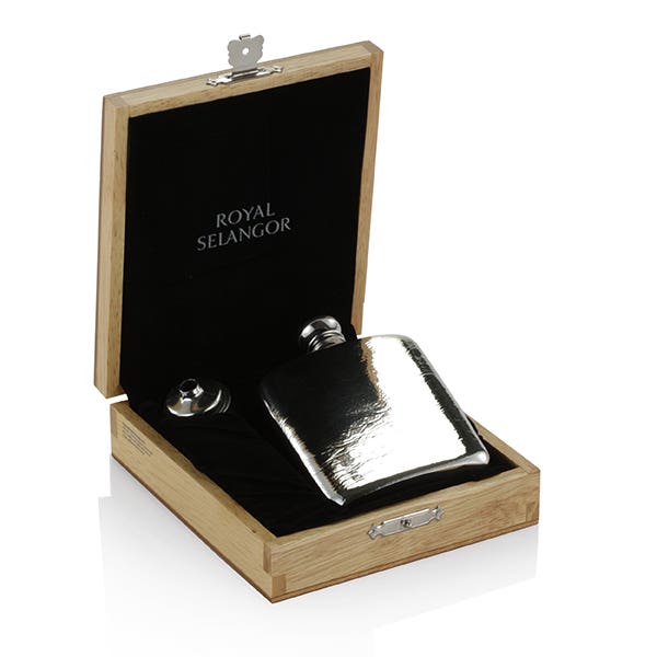 Gift-boxed Impression Hip Flask LG