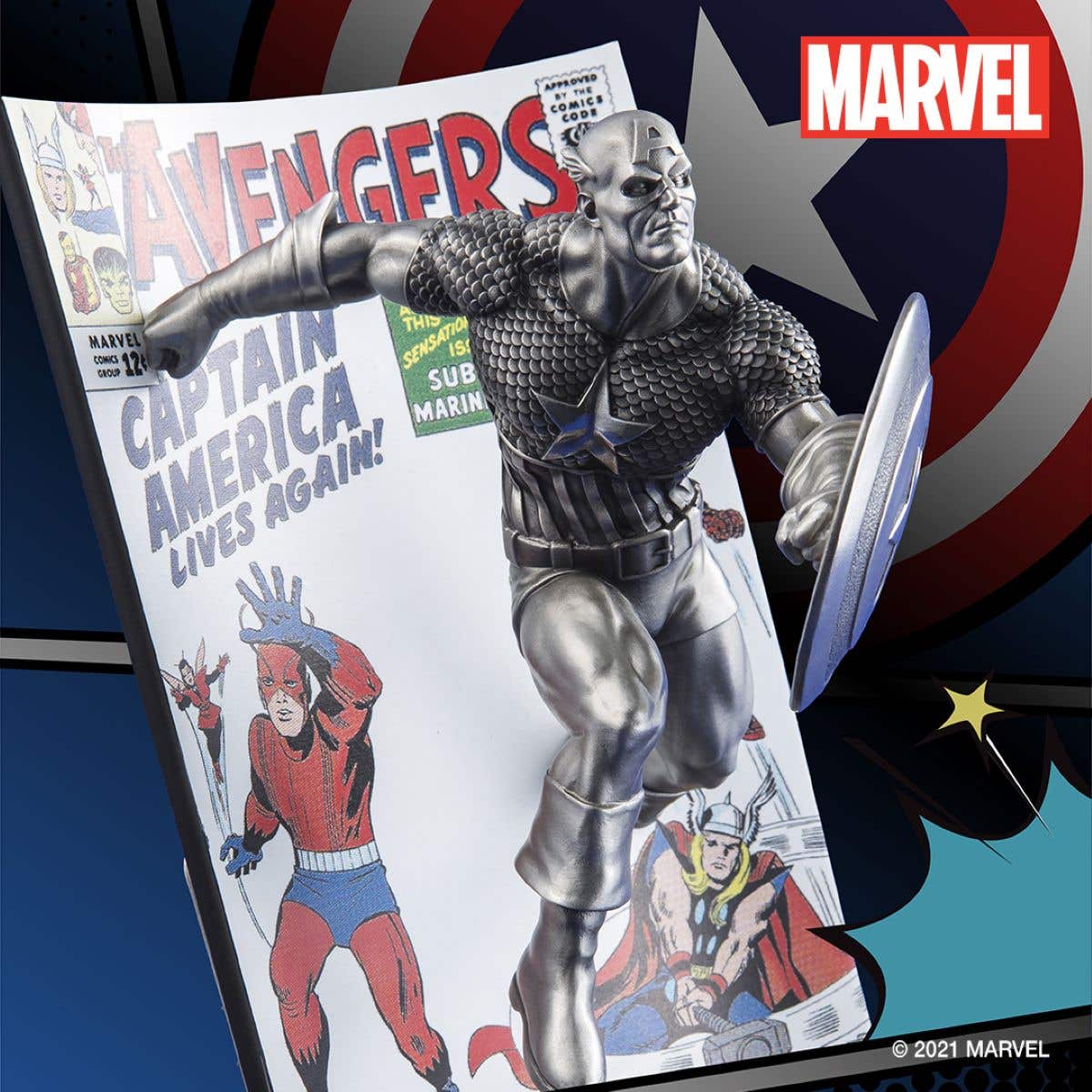 Marvel-samling i tinn: fra Spider-Man til Wolverine