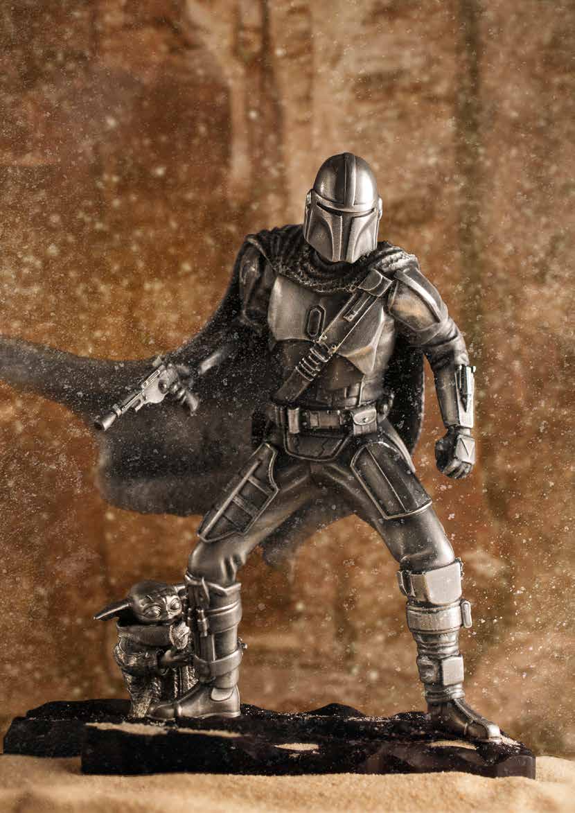 Boba Fett og Chewbacca i tinn: sjeldne samleobjekter
